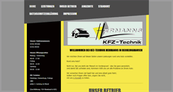 Desktop Screenshot of kfz-hermanns.com